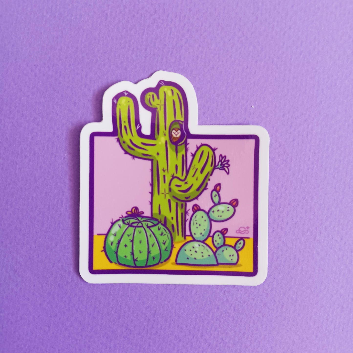 Desertscape Vinyl Sticker