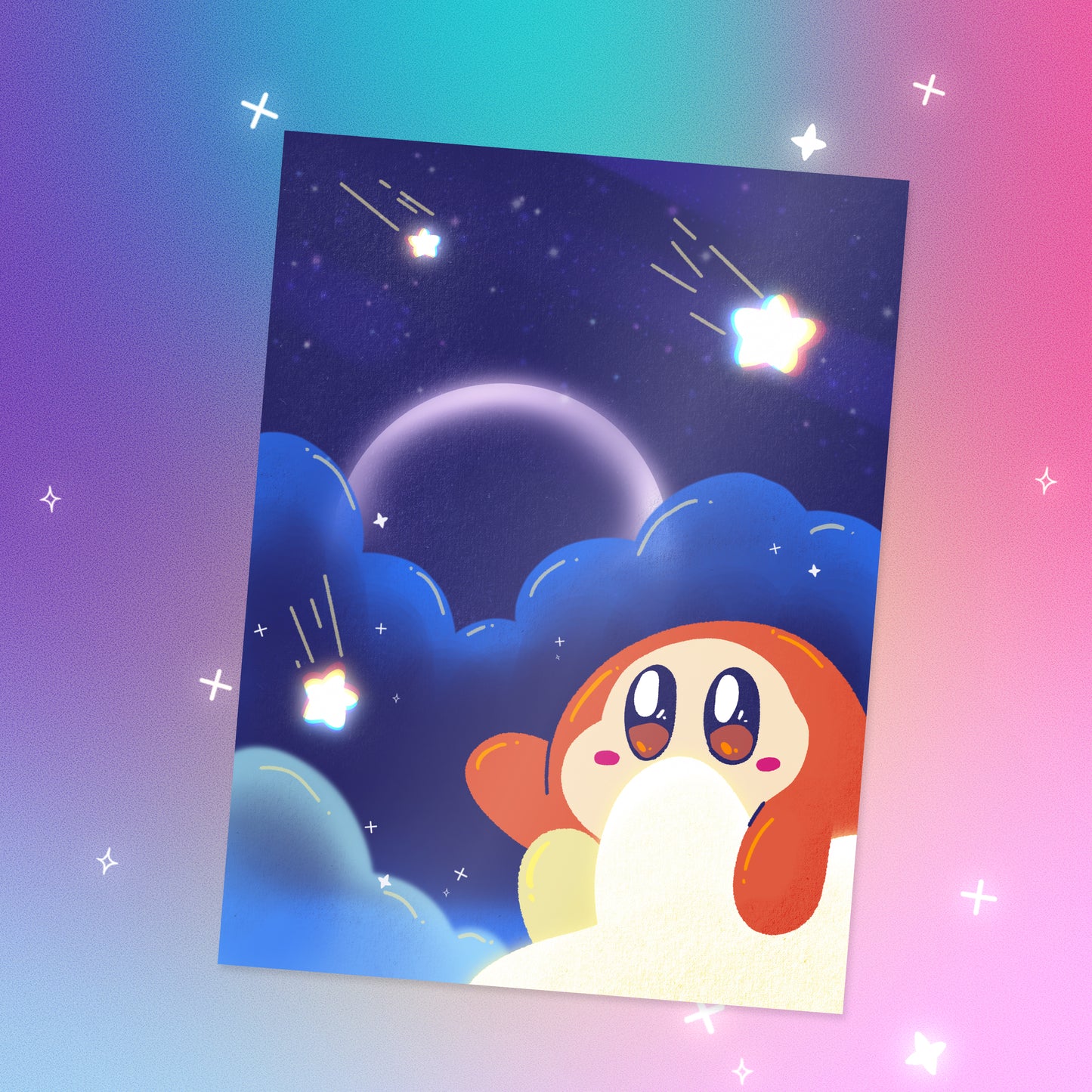 Shooting Star BFF - Waddle Dee Print