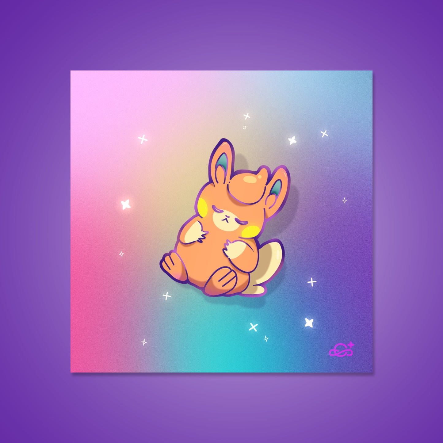 Dreamy Pawmi Mini Print