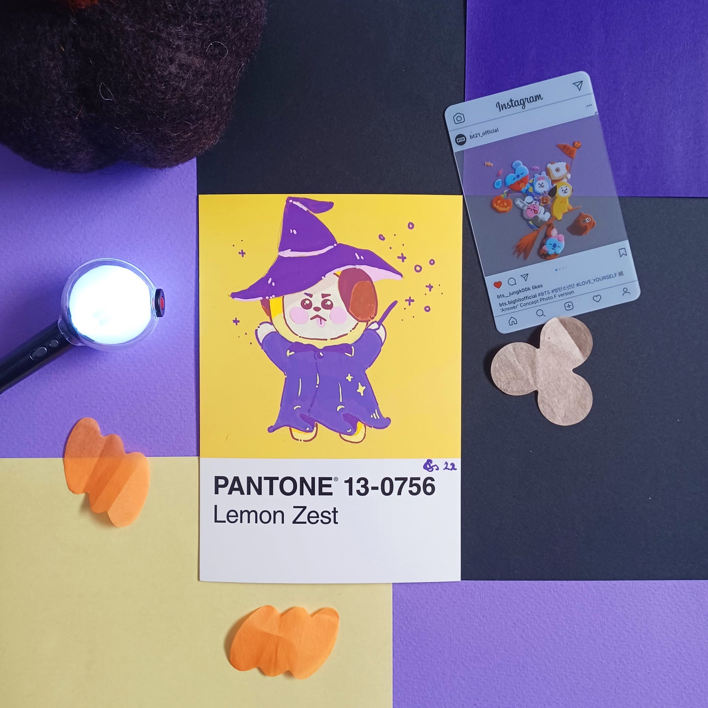 Spooky Chimmy Pantone