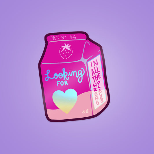 Looking for Love Holo Vinyl Sticker