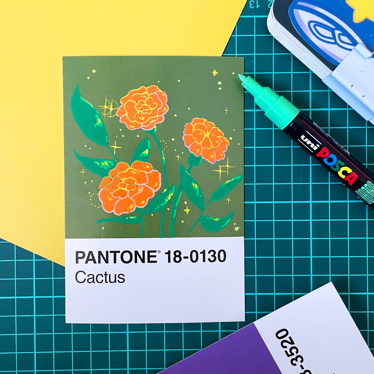 Marigold Pantone – Chromatic Spacejunk